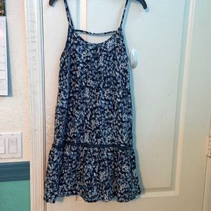 | Mossimo Supply Co. | Dark blue floral dress